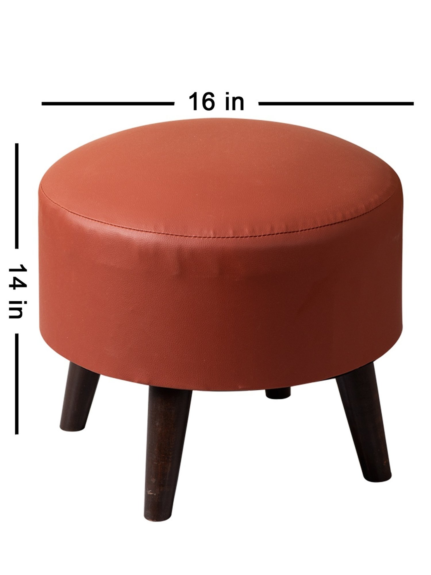 Chumbak Spring Marigold Floral Green Mango Wood Modern Trunk Storage Ottoman