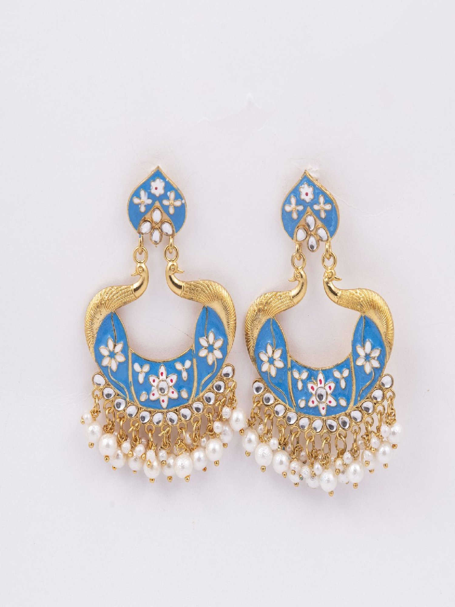 Jewelz Wedding and Fastive Season Chand Bali Earrings for womens & Girls