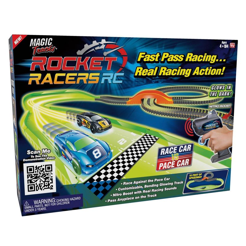 As Seen on TV Magic Tracks Rocket Racers RC