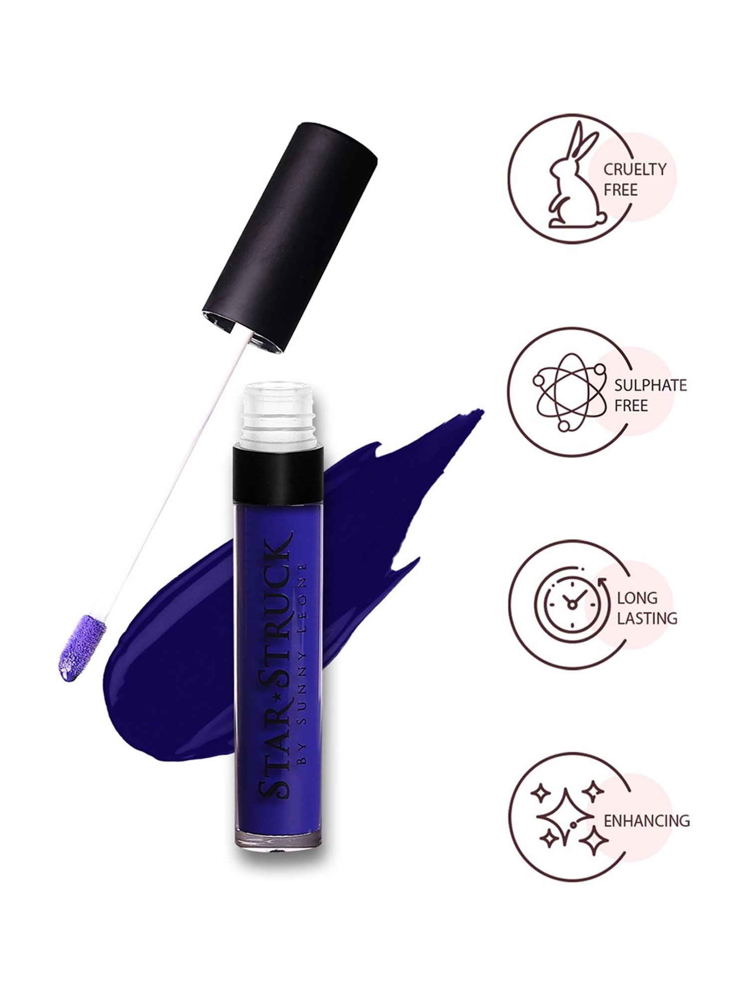 StarStruck By Sunny Leone Liquid Lip Color Sapphire - 5.5 ml