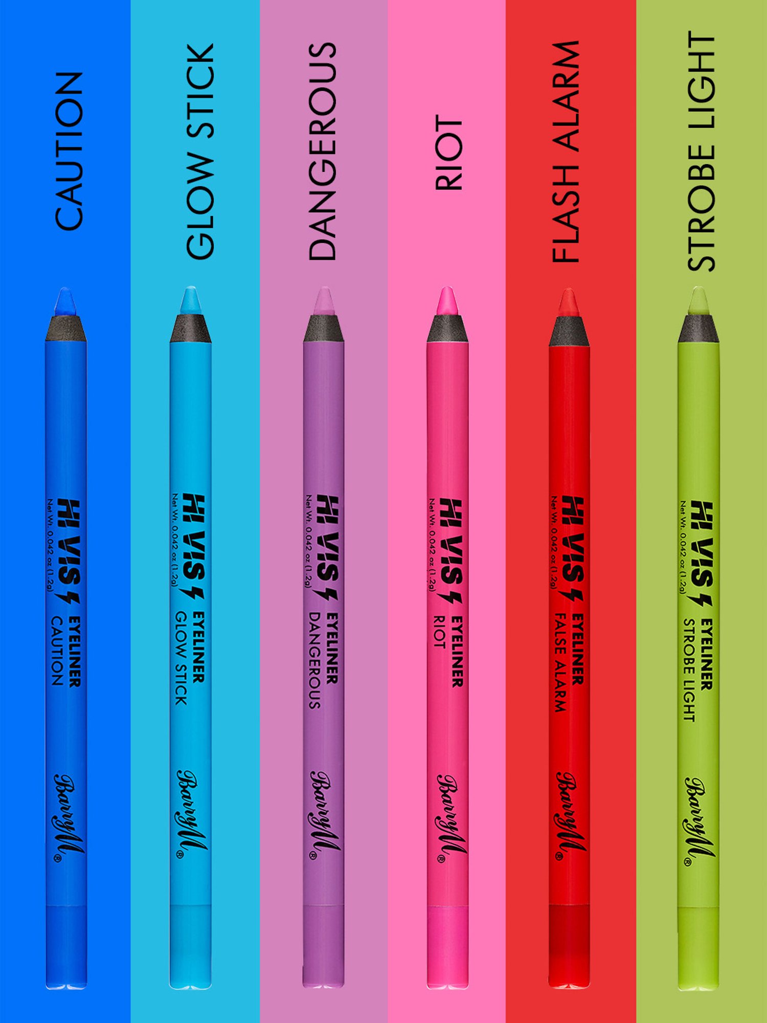 Barry M Hi Vis Waterproof Eyeliner Strobe Light - 1.2 gm