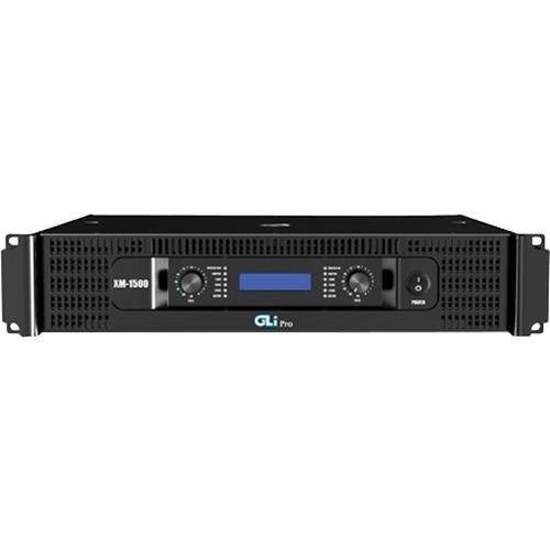 Gli Pro Xm1500 Gli 2x300w @4ohm Power Amp W/ Xover