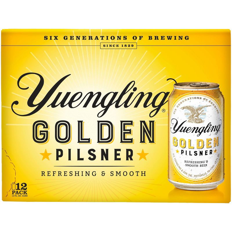 Yuengling Golden Pilsner Beer - 12pk/12 fl oz Cans