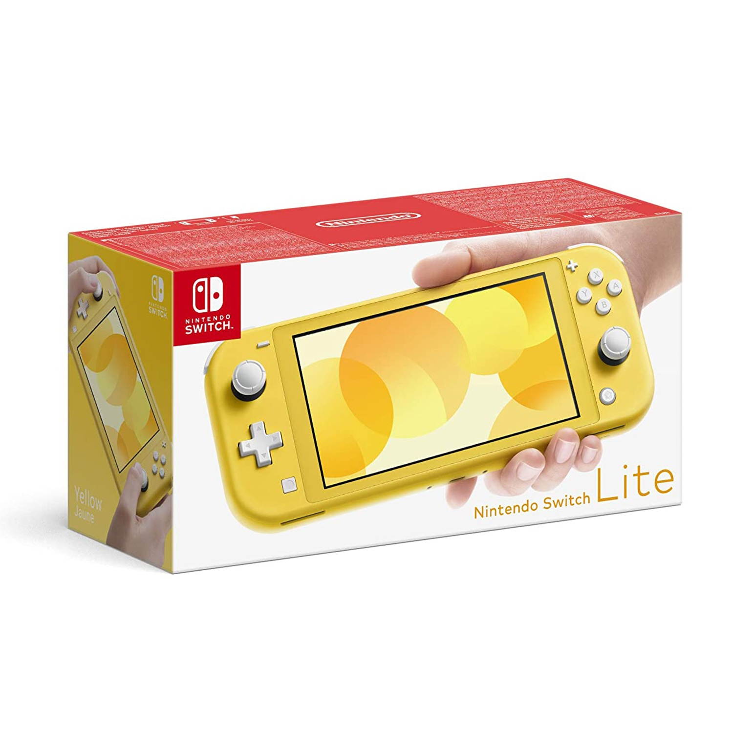 Nintendo Switch Lite (Yellow) Gaming Console Bundle with Mario Golf: Super Rush