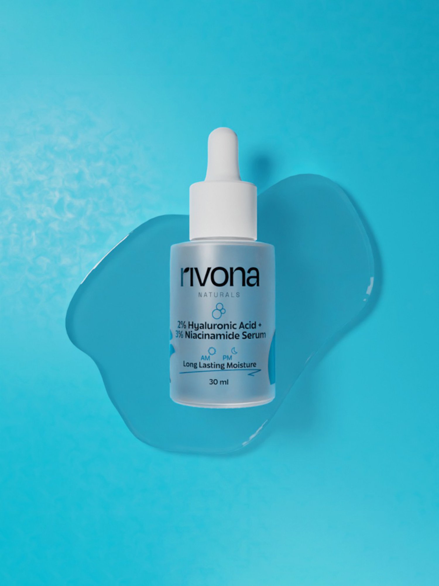 Rivona Naturals 2% Hyaluronic Acid + 3% Niacinamide Serum - 30 ml