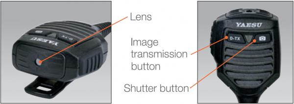 YAESU MH-85A11U Speaker-mic for FT-1DR/FTM-400 w/camera (USB)