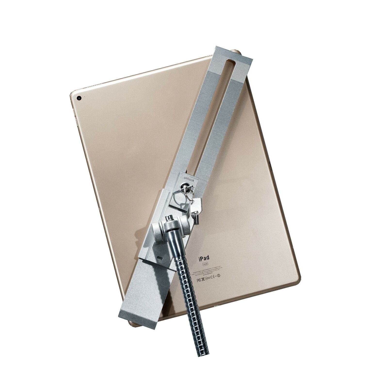 CTA Digital: Heavy-Duty Height-Adjustable, Rotating Tablet Stand with Securit...