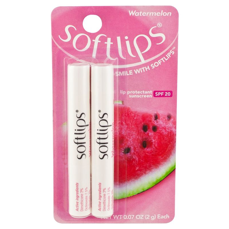 eos Natural & Organic Lip Balm Stick - Sweet Mint - 2pk/0.28oz