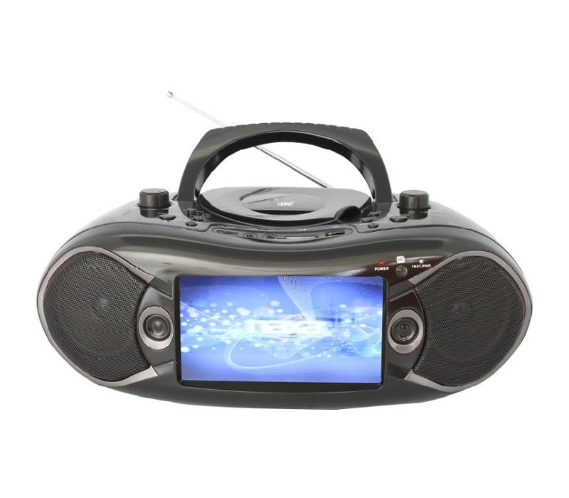 2) New Pyle PSR6 LCD Digital Hanging Waterproof AM/FM Shower Clock Radio White