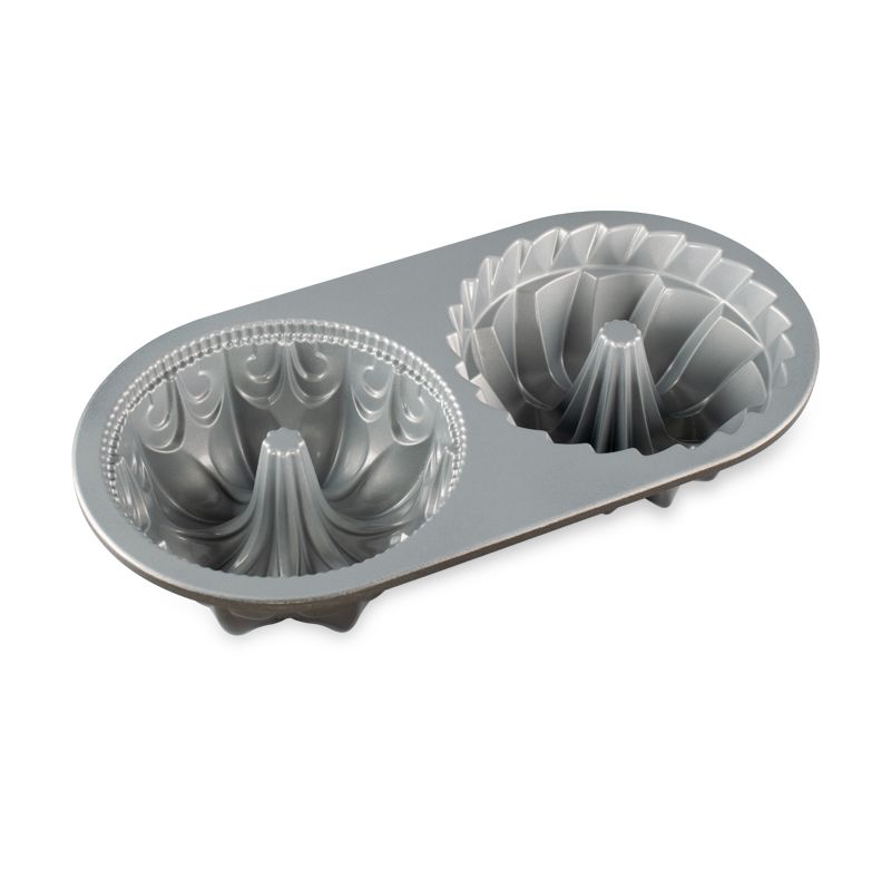 Nordic Ware Platinum Bundt Duet Pan