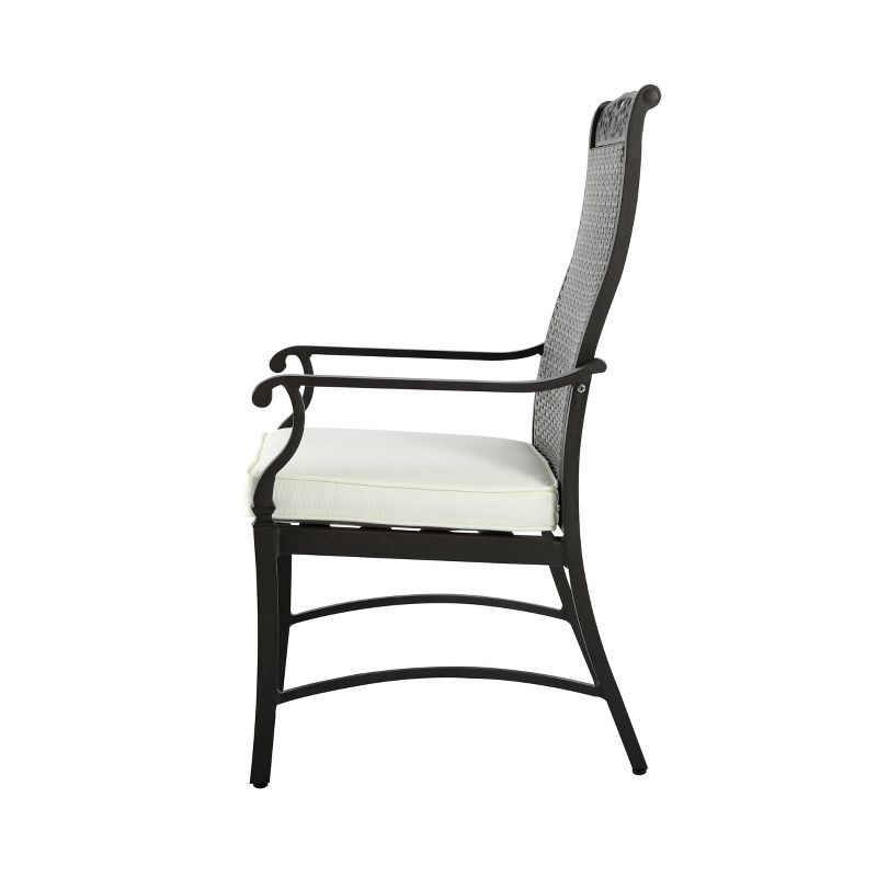 7pc Outdoor Wicker Dining Set Brown - Nuu Garden