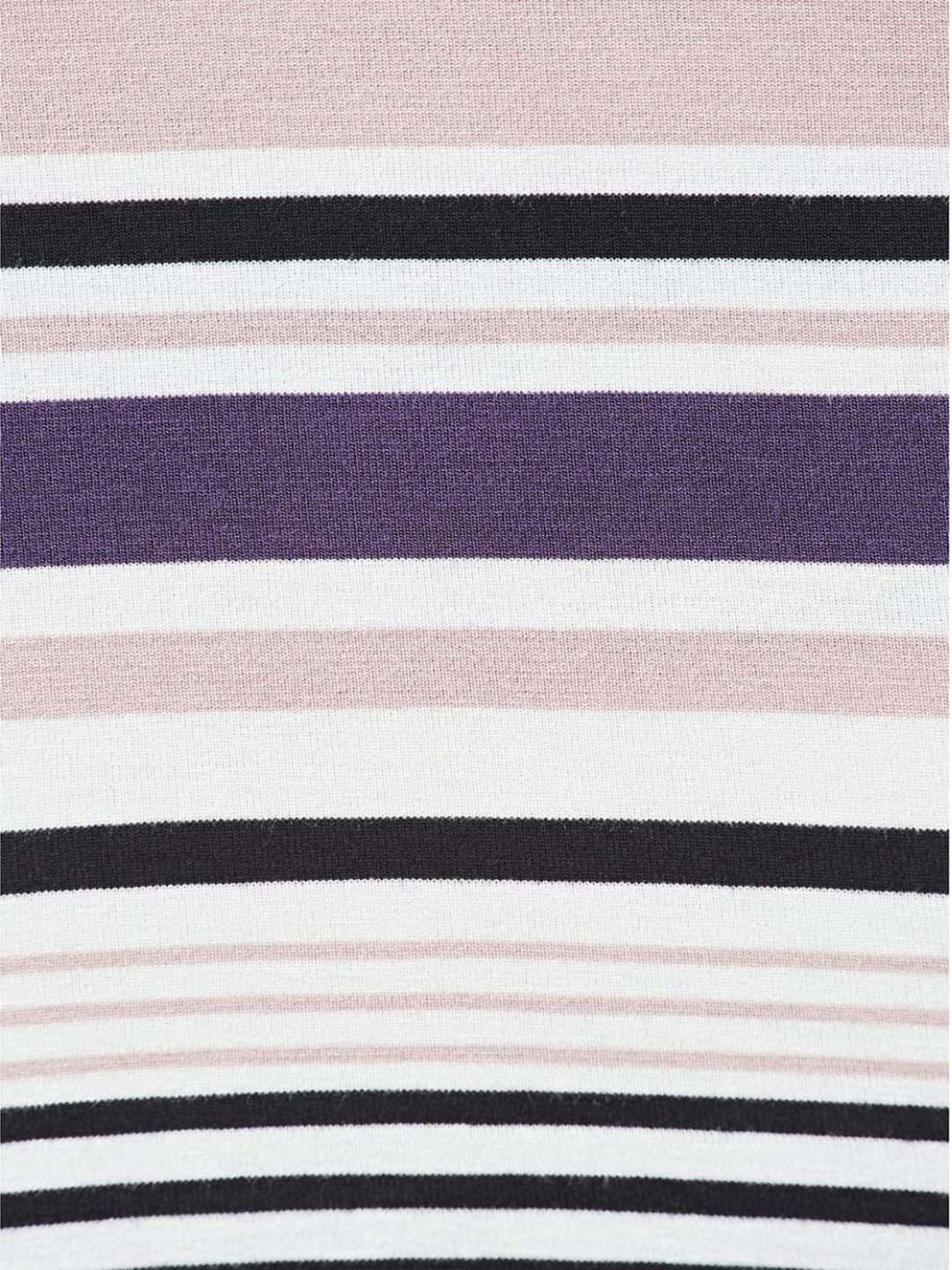 Annabelle by Pantaloons Purple & White Striped Top