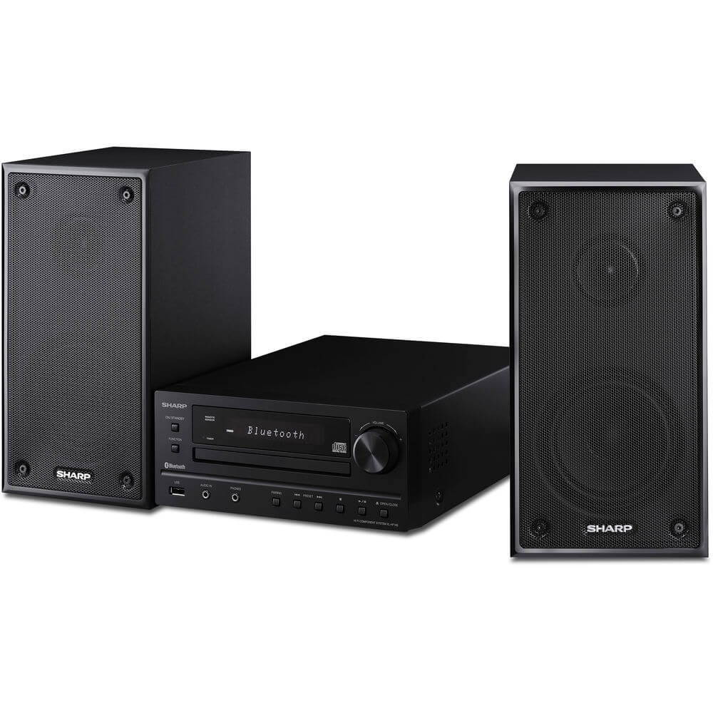 Sharp XLHF102B HI Fi Component MicroSystem with Bluetooth