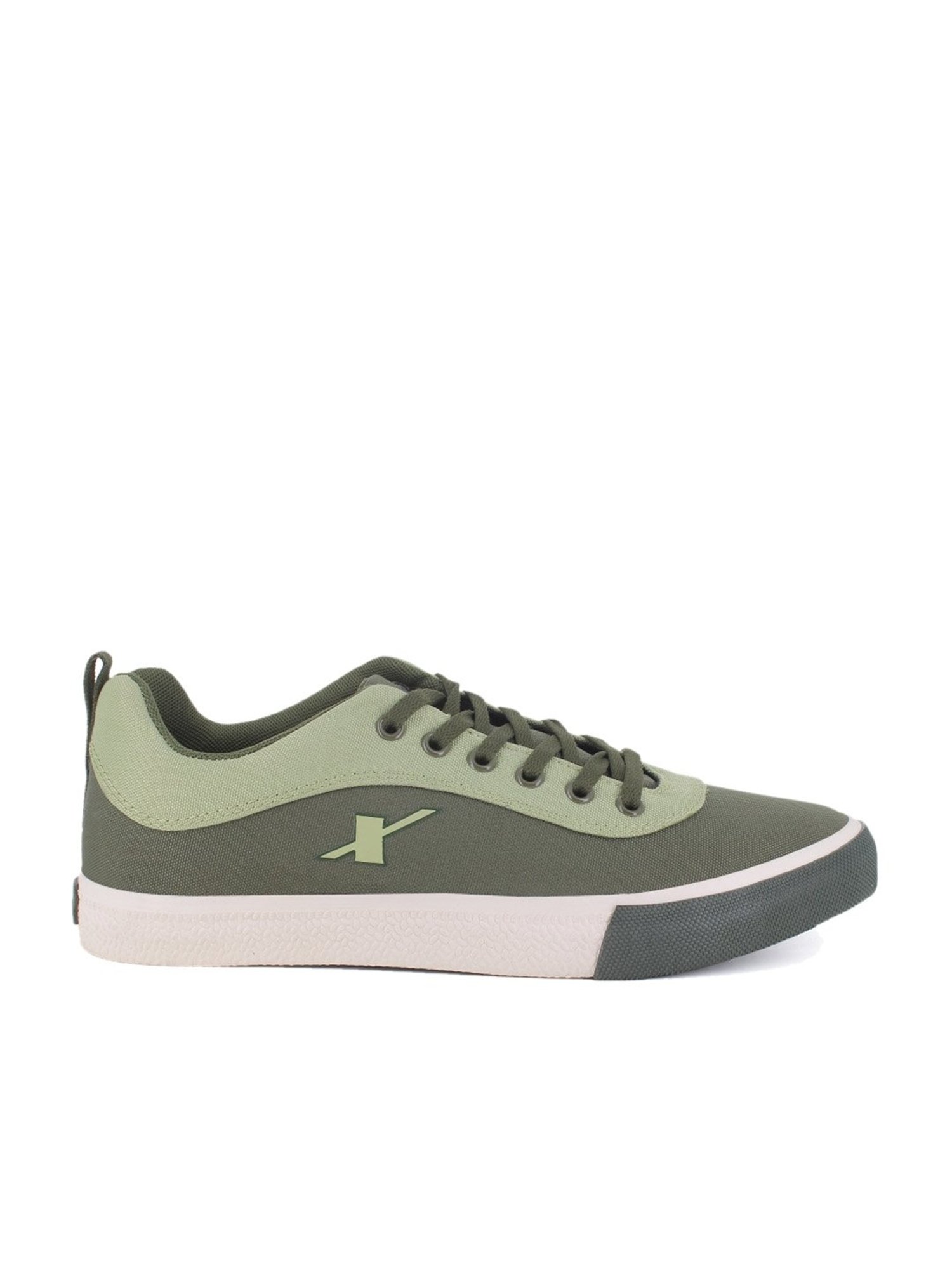 Sparx Men's Sage Green Casual Sneakers