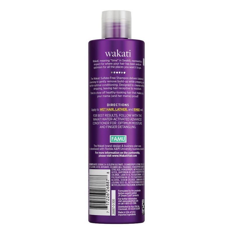 Wakati Sulfate Free Shampoo - 8 fl oz