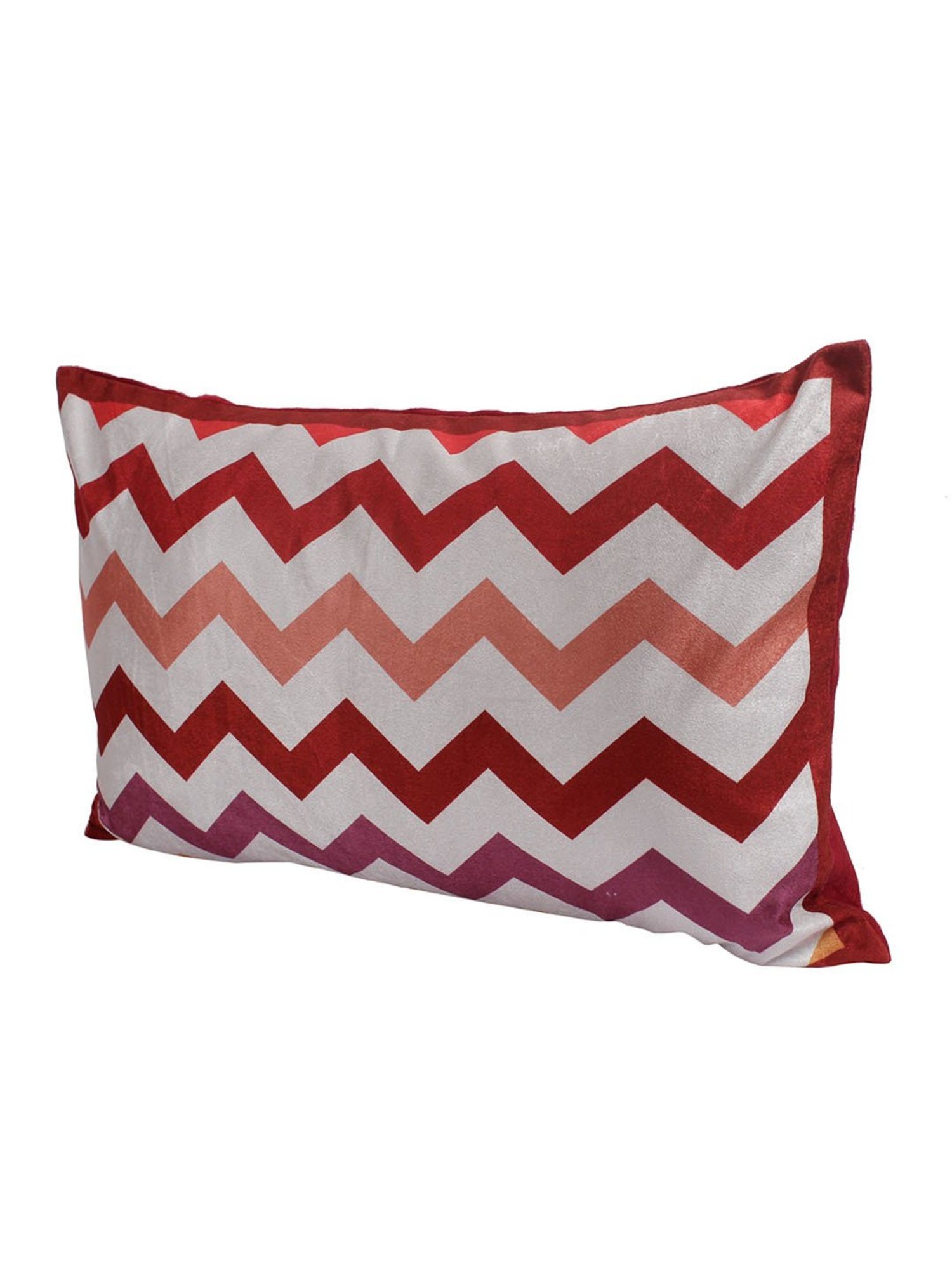 HOSTA HOMES Ultrasonic Abstract Brown 280 TC Polyvelvet Pillow Cover