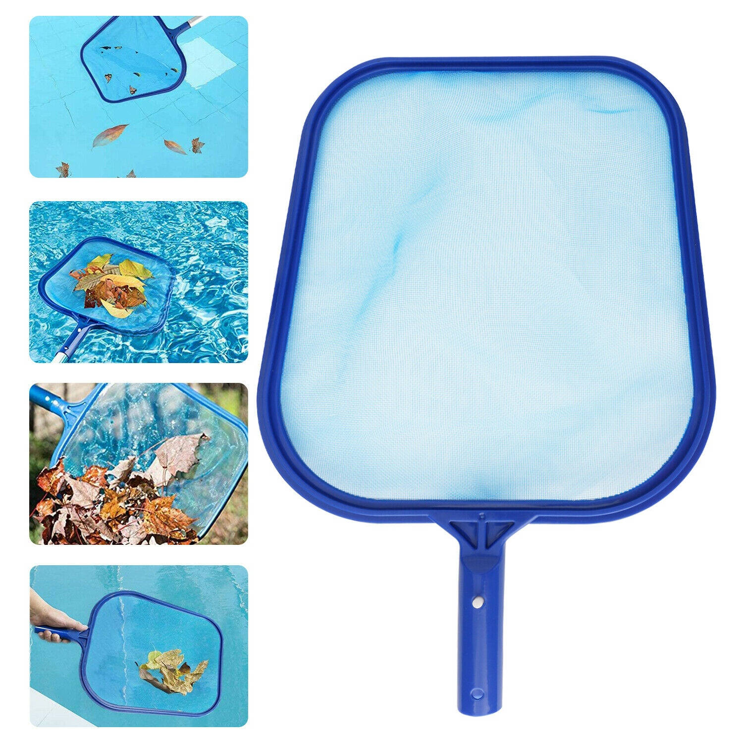 Swimming Pool Leaf Skimmer Net Hot Tub Spa Cleaning Leaves Deep Rake Mesh Tools