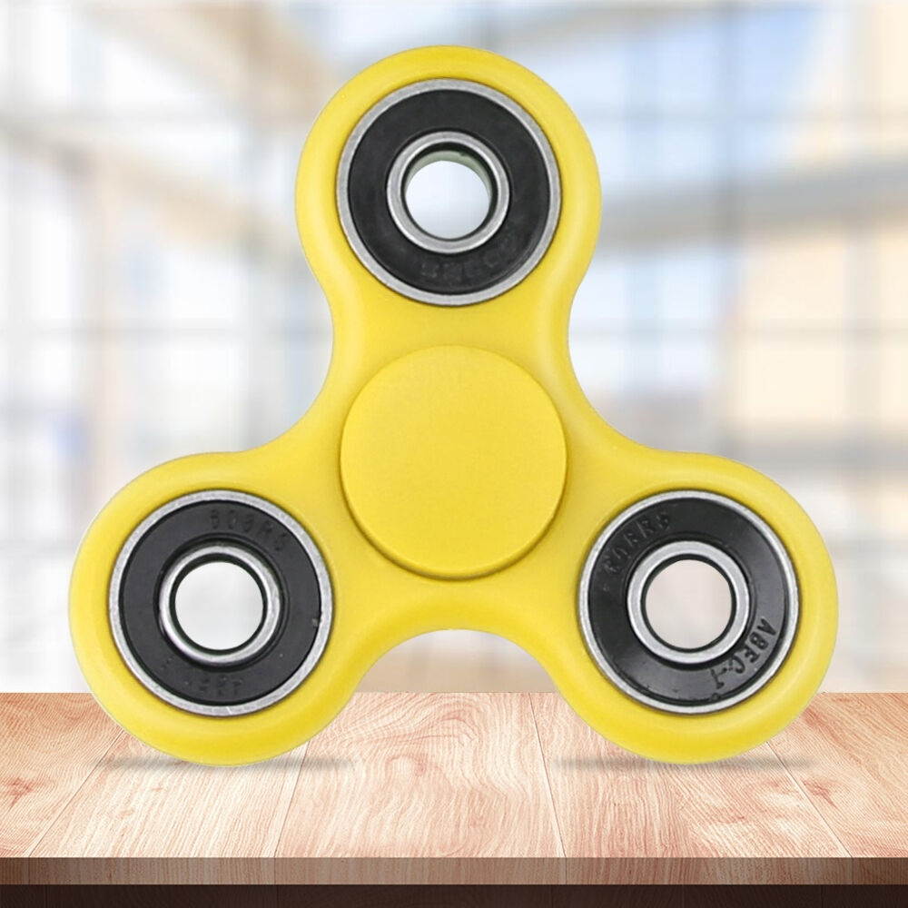 Tri Fidget Hand Spinner Focus Desk Toy EDC ADHD Autism KIDS ADULT US STOCKING