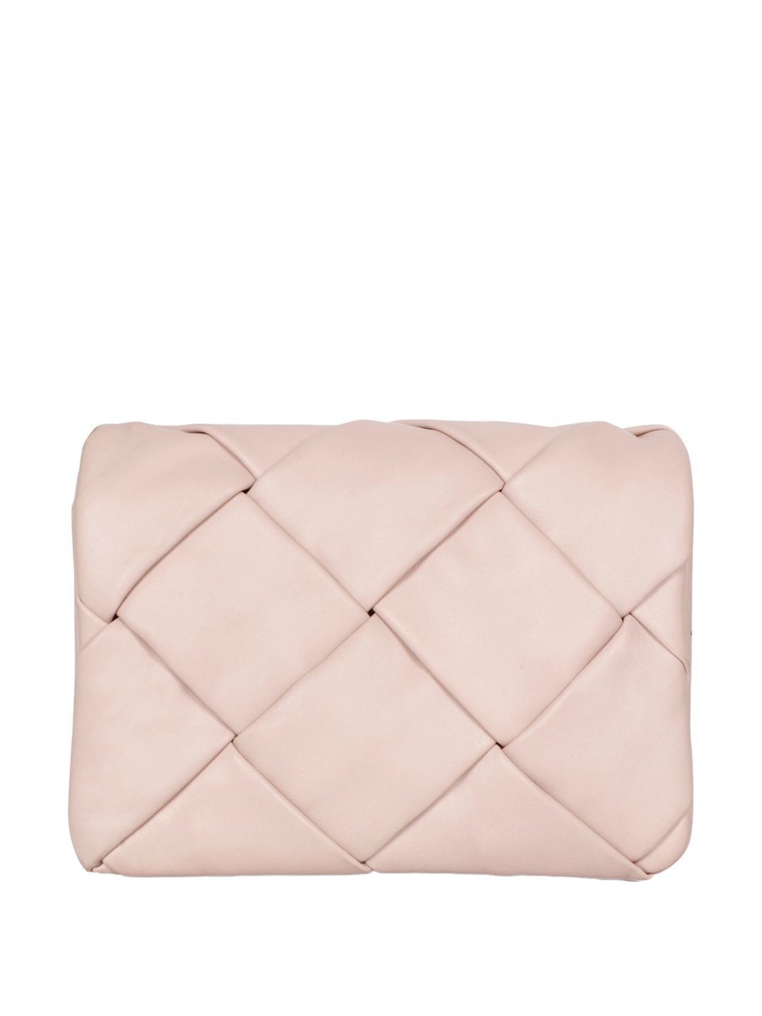 Saint G Pink Textured Medium Sling Handbag