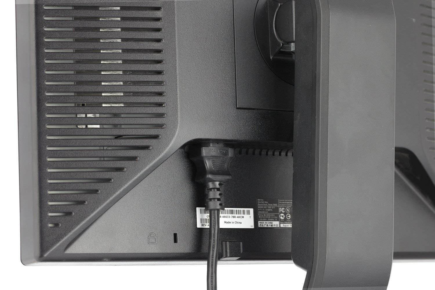 Aurum Cables UL Approved 3 Feet Universal Computer Monitor Power Cord, C13 Power Cable for Monitor, PC, Desktop, Printer, Scanner, 18 AWG NEMA 5-15P to IEC13-5 Pack