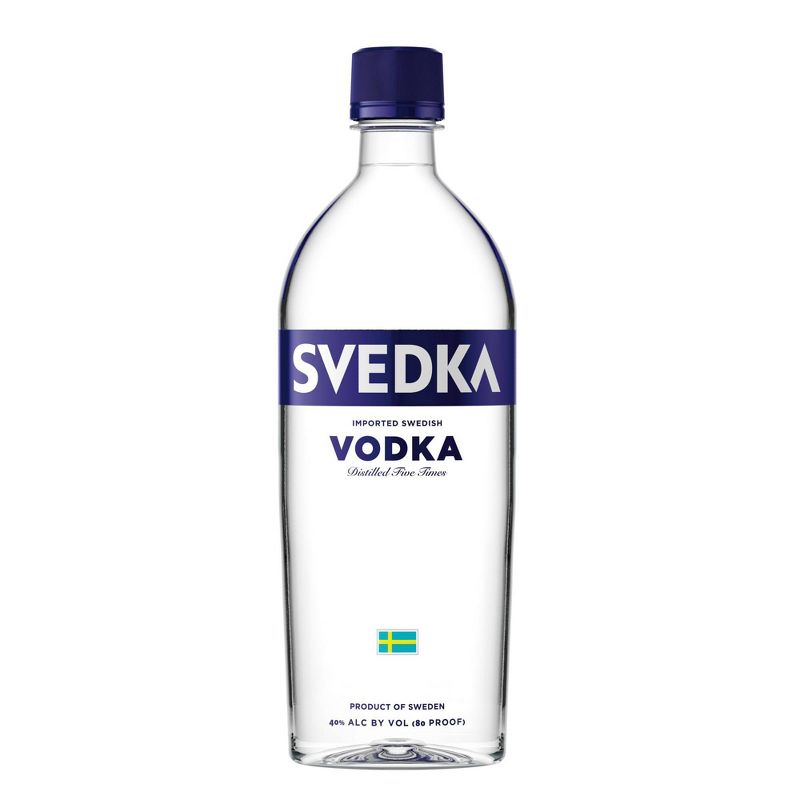 SVEDKA Vodka - 750ml Plastic Bottle