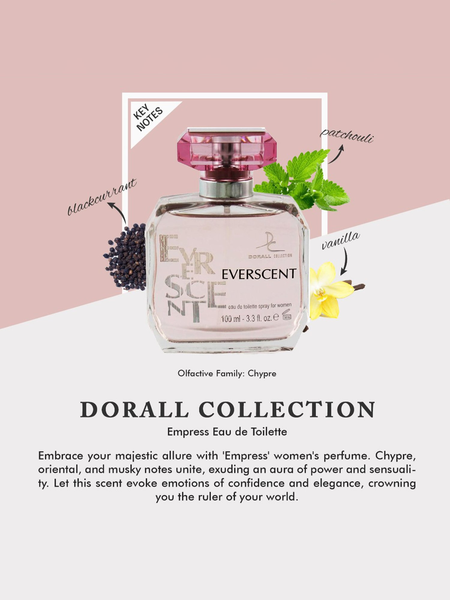 Dorall Collection Empress Eau de Toilette for Women - 100 ml