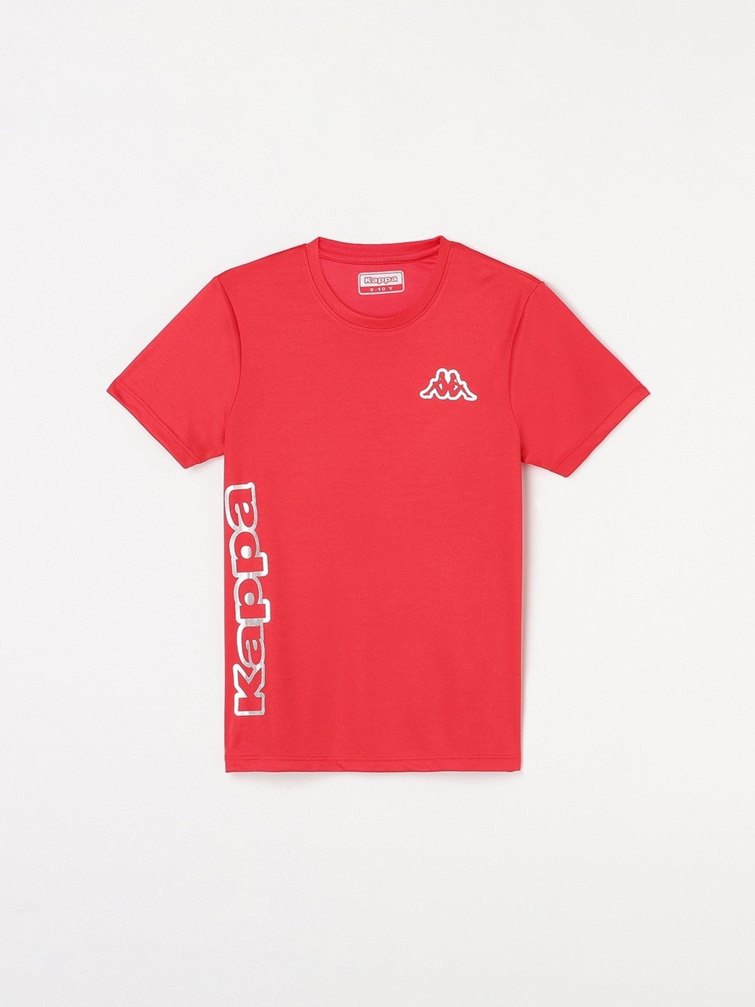 KAPPA Kids Red Cotton Printed T-Shirt