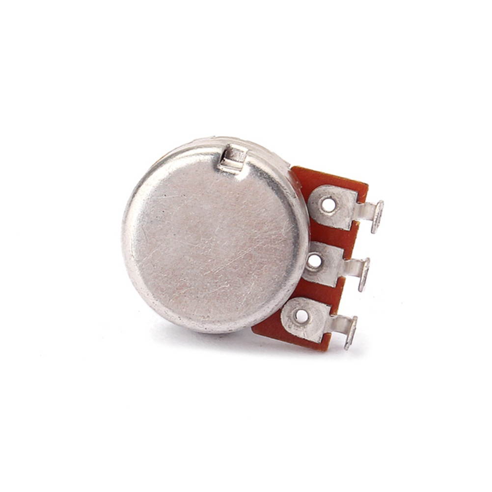 A100K-ohm Control Pot Guitar Audio Tone Potentiometer with Split Shaft 18mm GP203