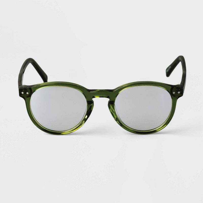 Women's Cateye Blue Light Filtering Glasses - A New Day™ Dark Brown