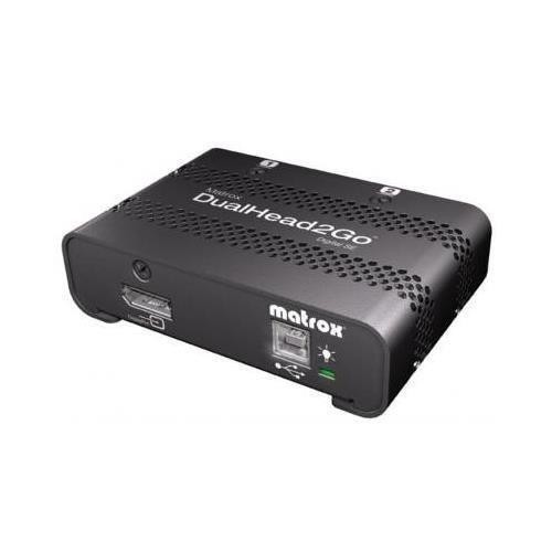 Matrox D2G-DP2D-IF DualHead2Go Digital SE for Laptop