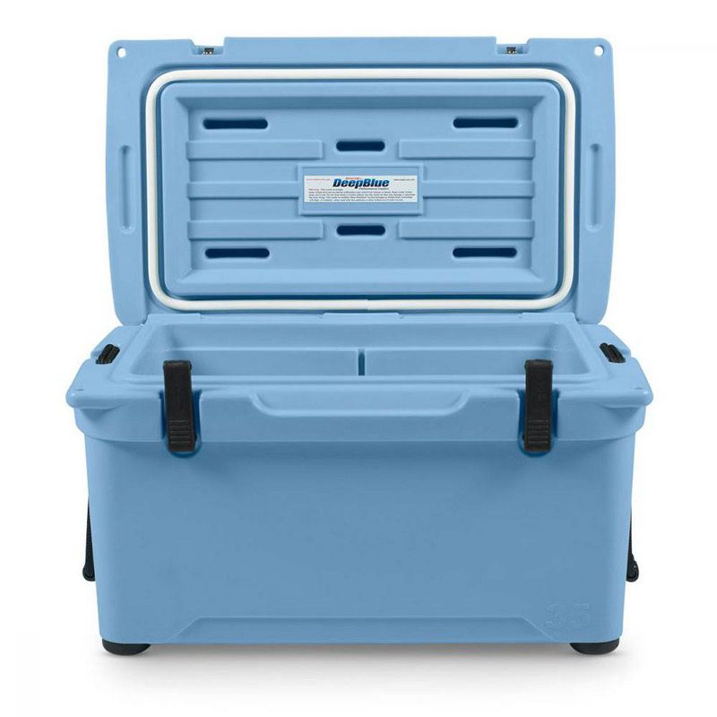 Engel Coolers 35 Quart 42 Can High Performance Roto Molded Cooler, Arctic Blue