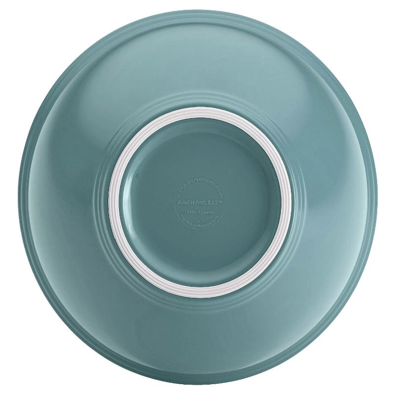 Rachael Ray Cucina Pantryware Melamine Garbage Bowl, Agave Blue