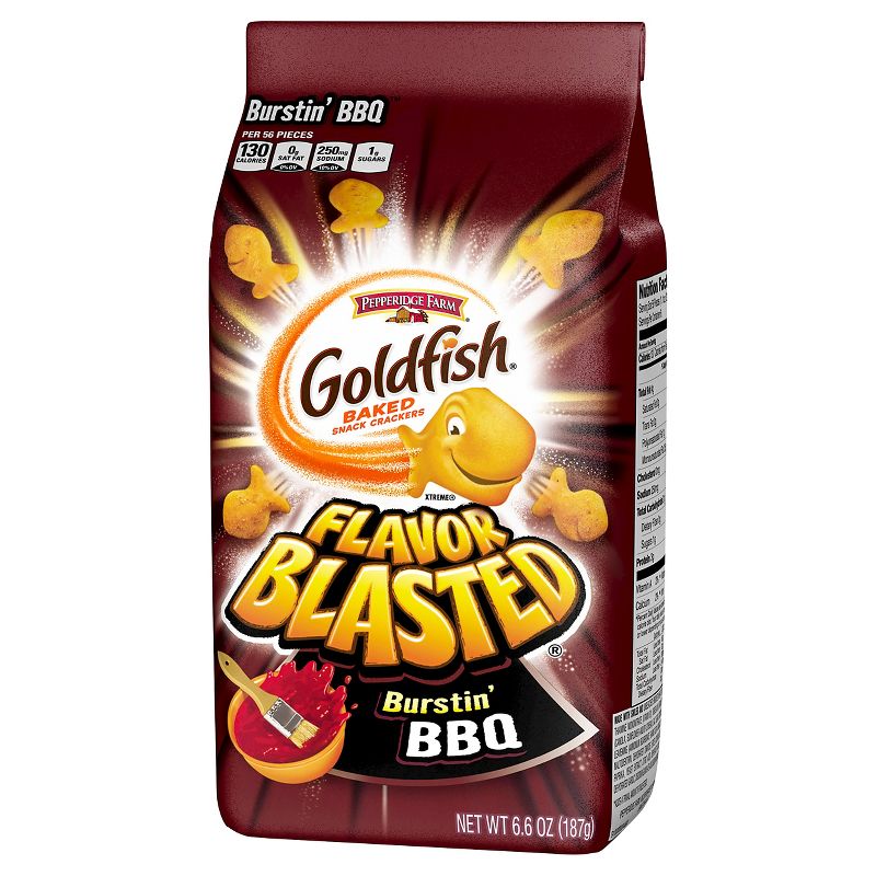 Pepperidge Farm Goldfish Smokin' Bbq Baked Snack Crackers - 6.6oz