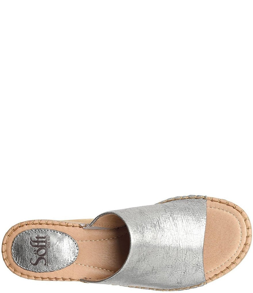 Sofft Nalanie Metallic Leather Slides