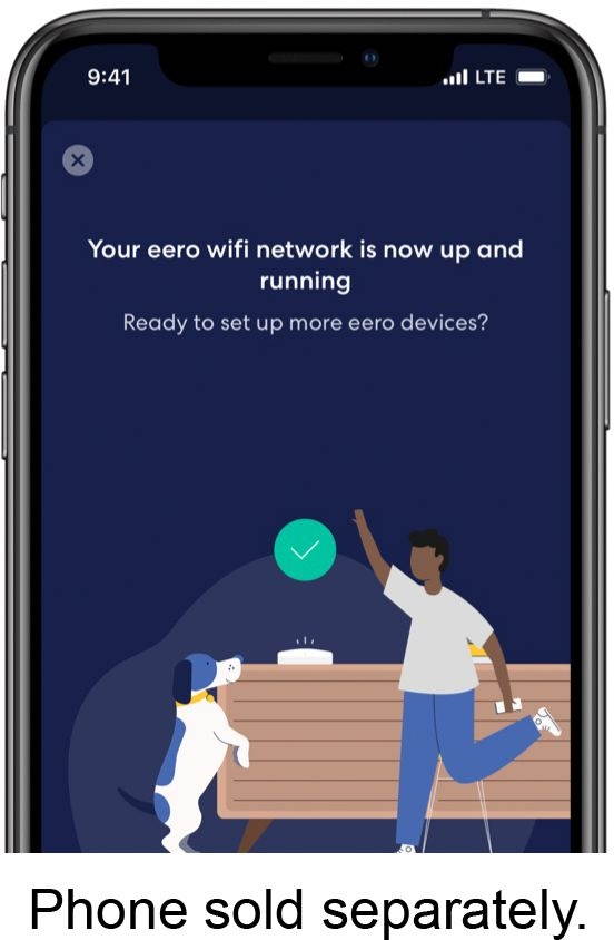 Eero Pro 6 Tri-Band Mesh Wi-Fi 6 Router (1-pack)