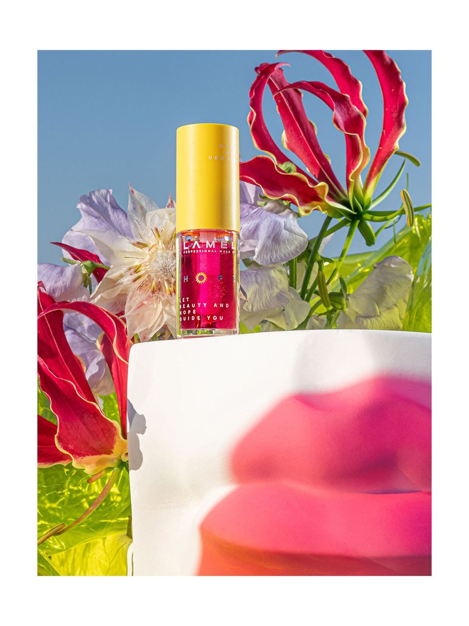 Lamel HOPE Glow Lip Oil Courage 401 - 3.7 ml