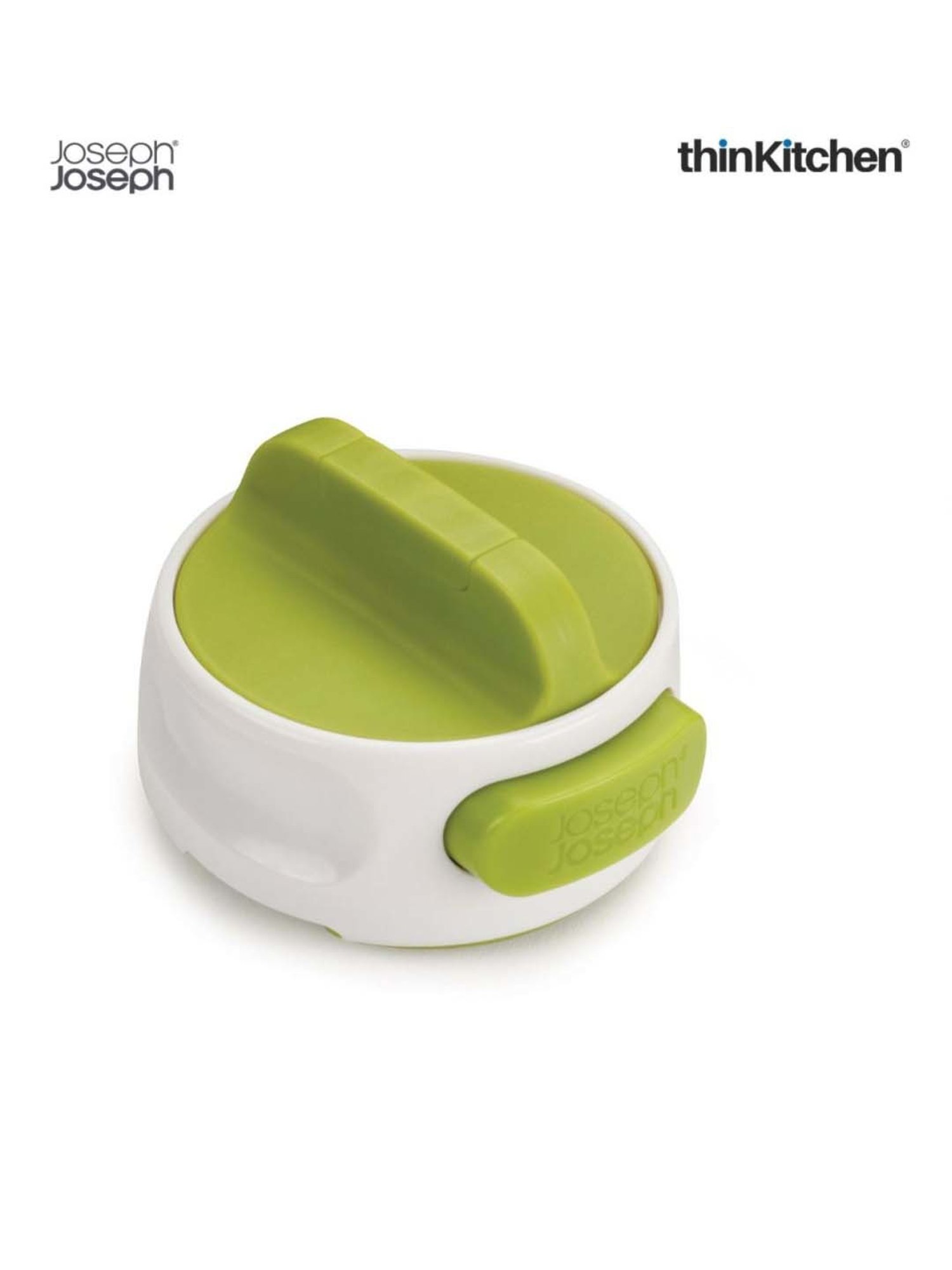 Joseph Joseph White & Green Abs Can-Do Compact Can Opener