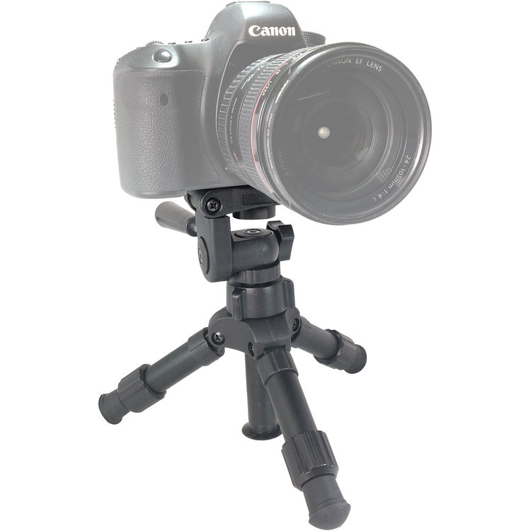 Vidpro Heavy Duty Table Top Tripod with 3-Way Pan Head TT-12 9.00