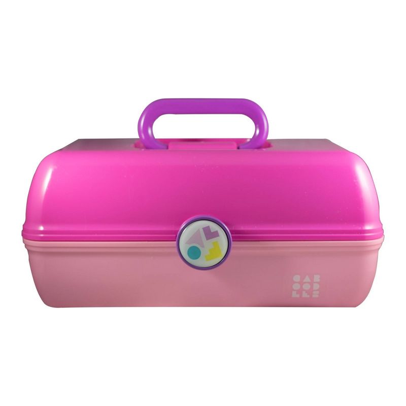 Caboodles On the Go Girl Pink over Rose Make up Bag