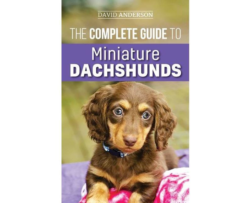 The Complete Guide to Miniature Dachshunds - by  David Anderson (Hardcover)
