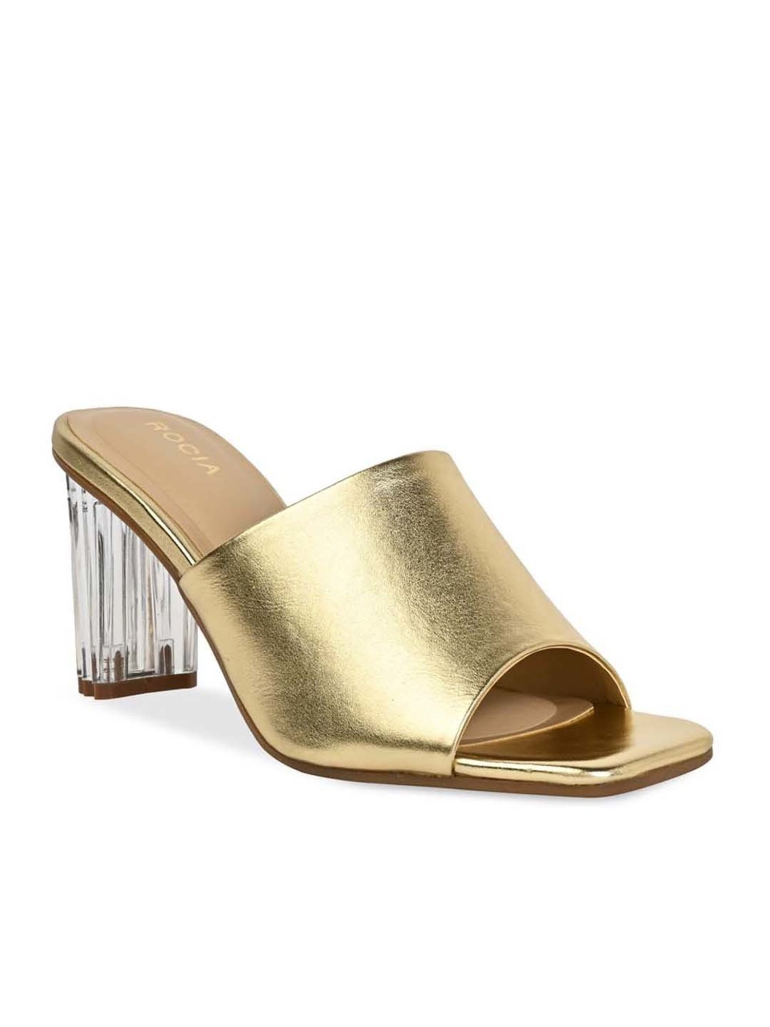 Rocia by Regal Women's Golden Casual Sandals