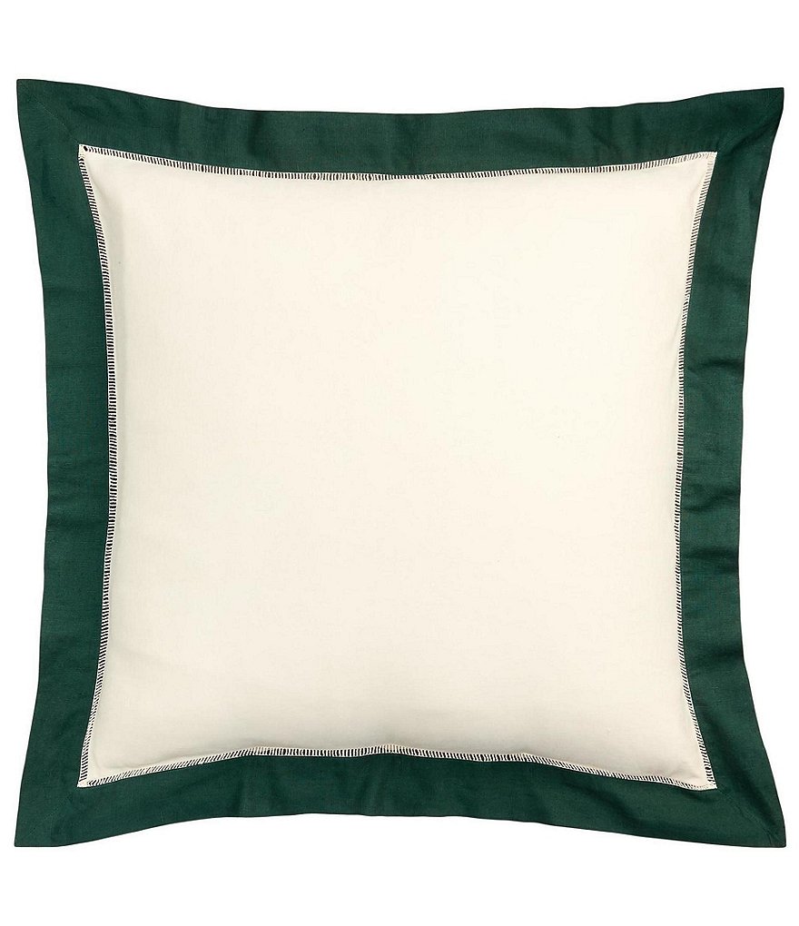 Ralph Lauren Charleston Collection Barton Linen & Cotton Euro Sham