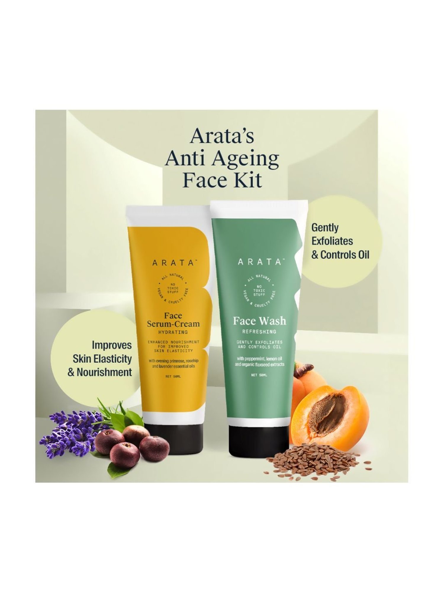 Arata Anti-Aging Face Kit