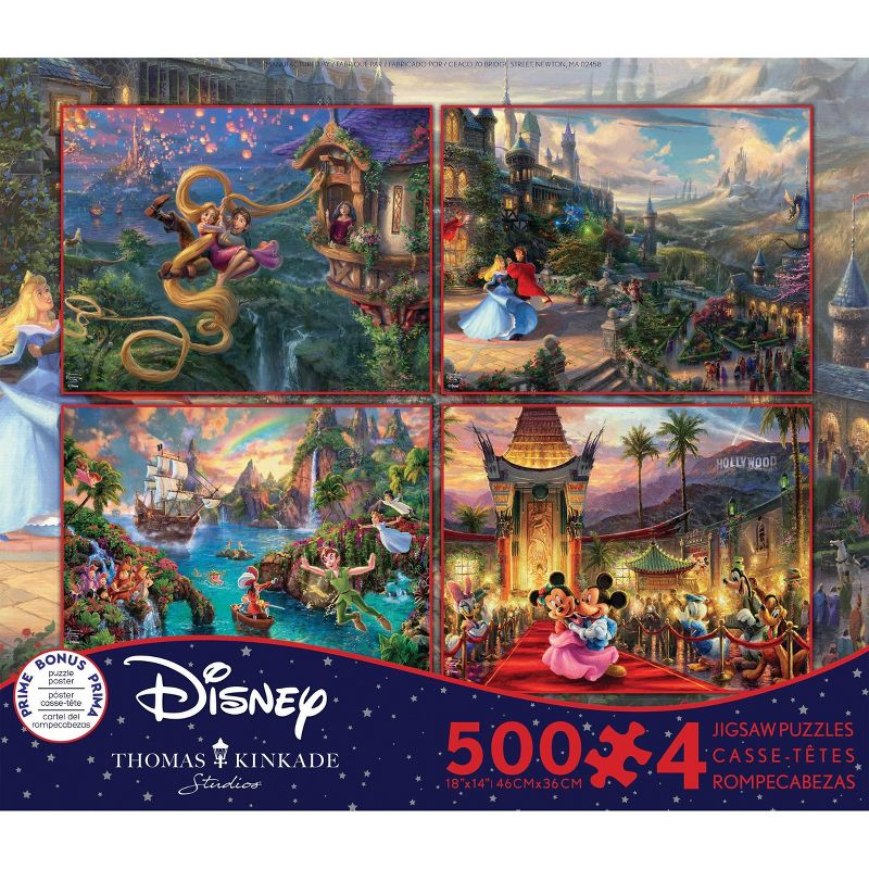 Ceaco Disney Thomas Kinkade Puzzle Set - 2000pc