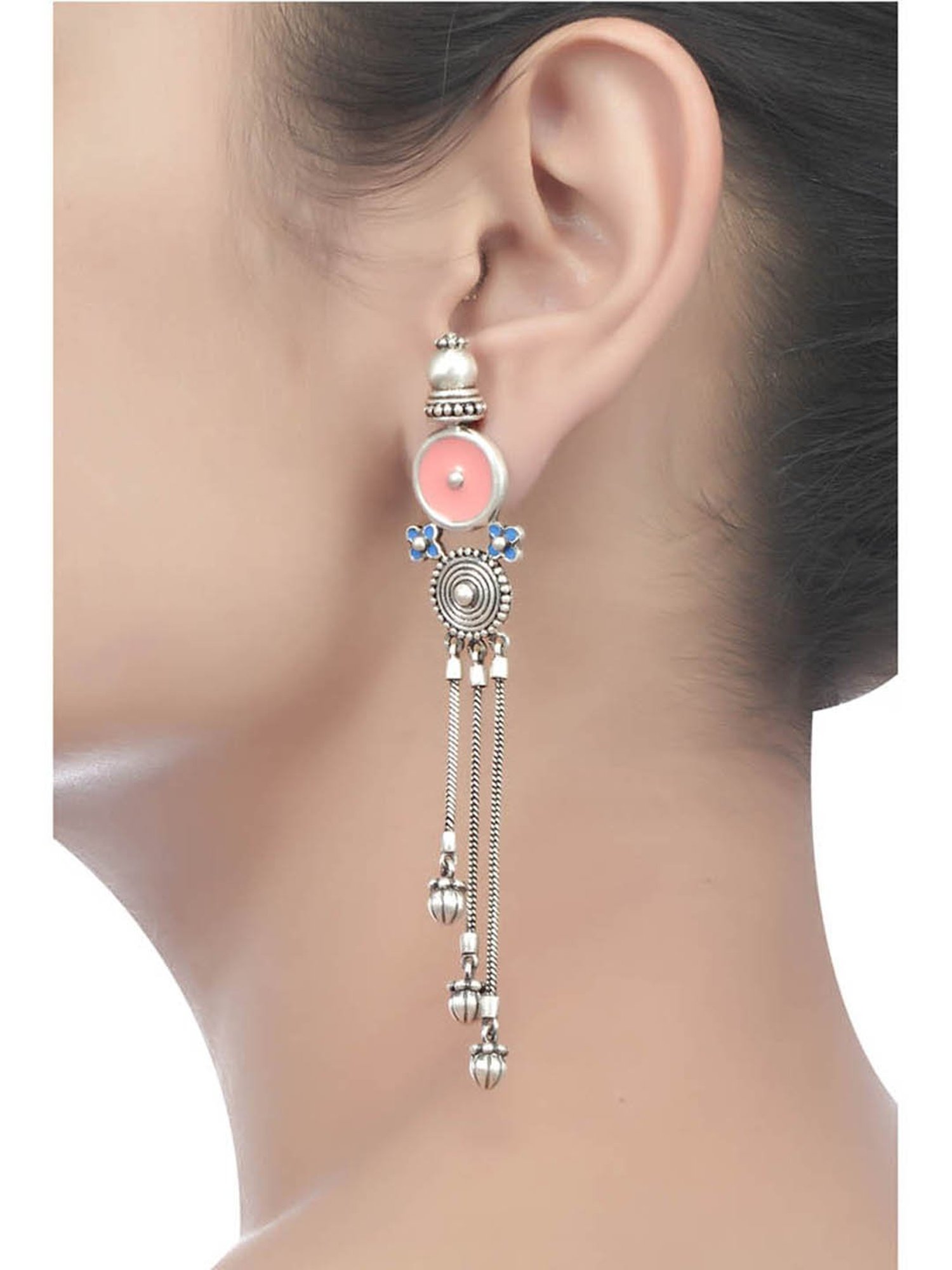 Tribe Amrapali Multi Dangler Earrings