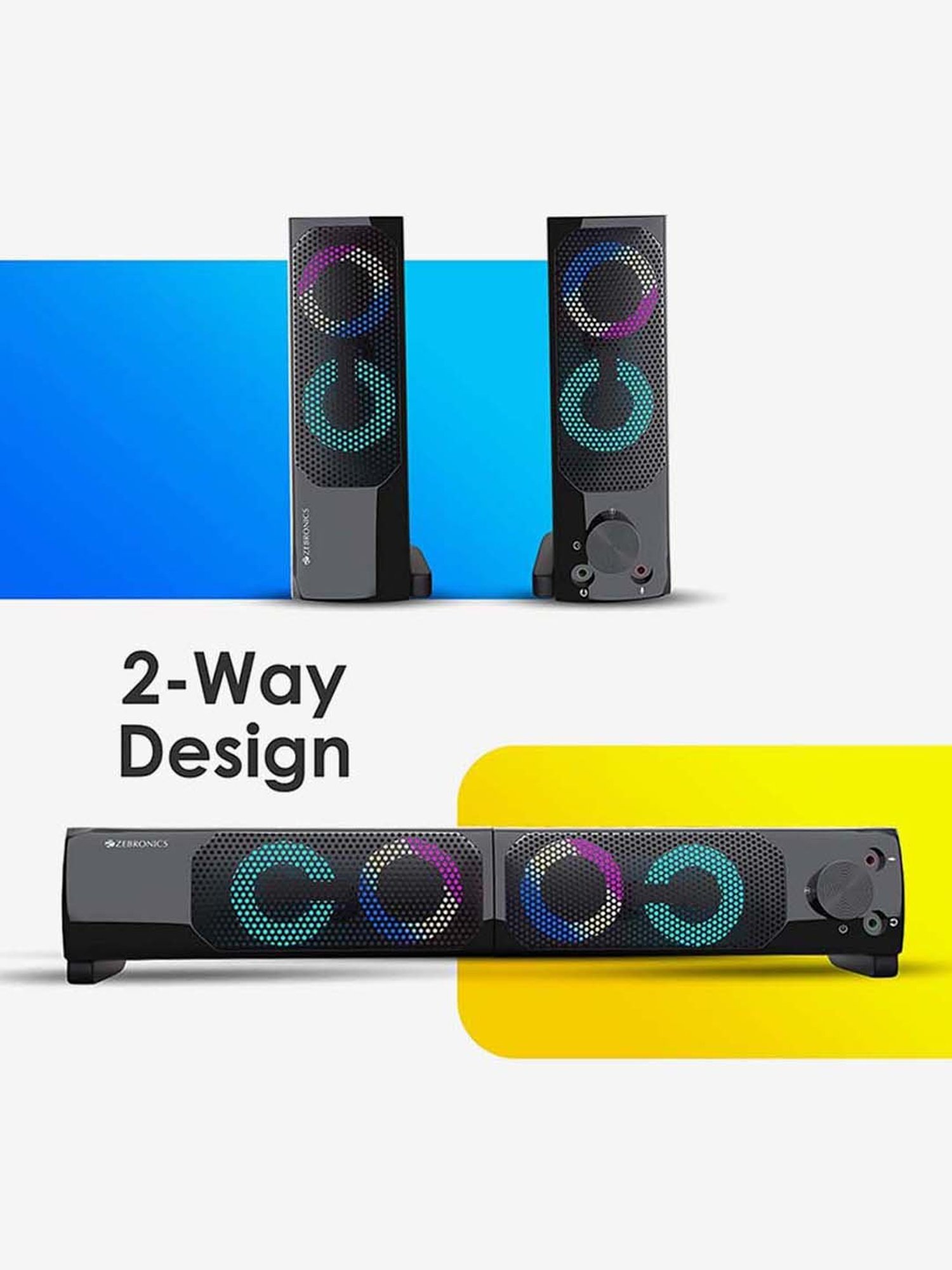 Enermax O'Marine EAS03-BS Black/Silver Waterproof Wireless Speaker