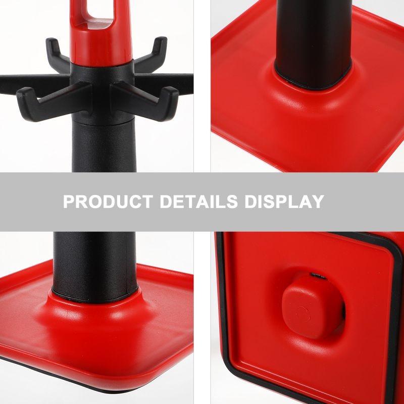 74cm Multifunctional Table Cell Phone Mount Holder 360 Adjustable Universal Gooseneck Smartphone Stand for Desk (Wathet)