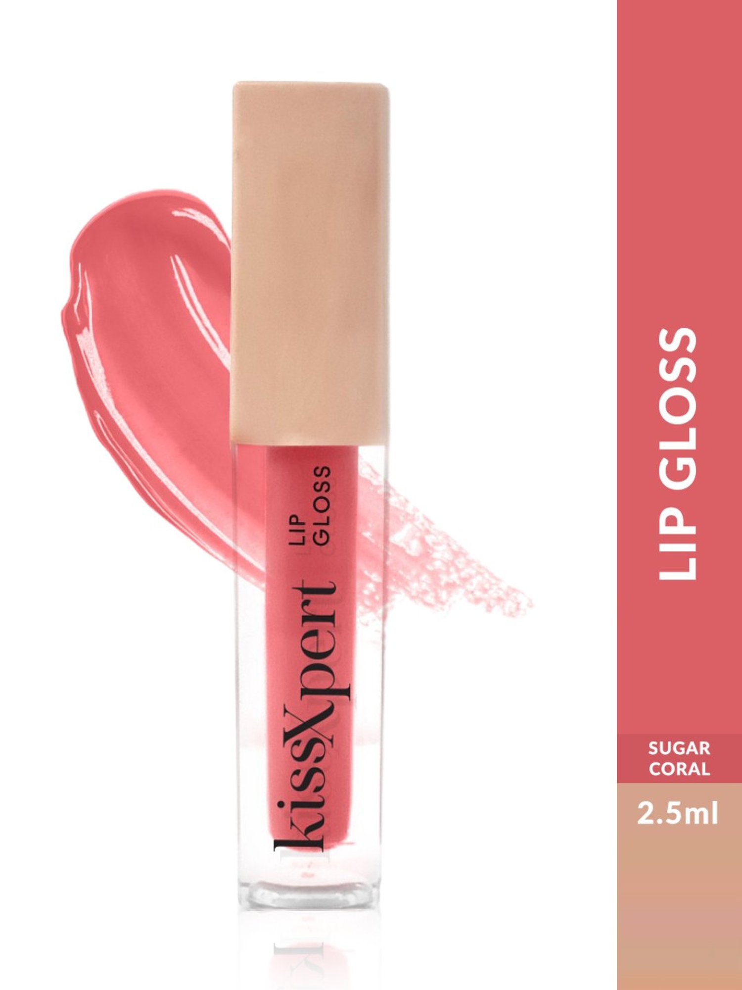 Littmuss Kiss Xpert Lip Gloss Sugar Coral - 2.5 ml