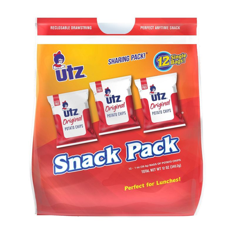 Utz Potato Chips Snack Pack - 12oz 12pk