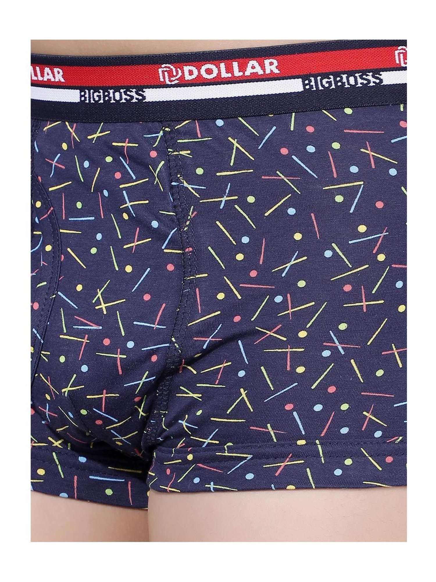 Frenchie Kids Pink & Grey Solid Briefs (Pack Of 2)